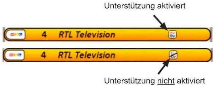 Unterstützung aktiviert 4 RTL Television 4 RTL Television Unterstützung nicht aktiviert