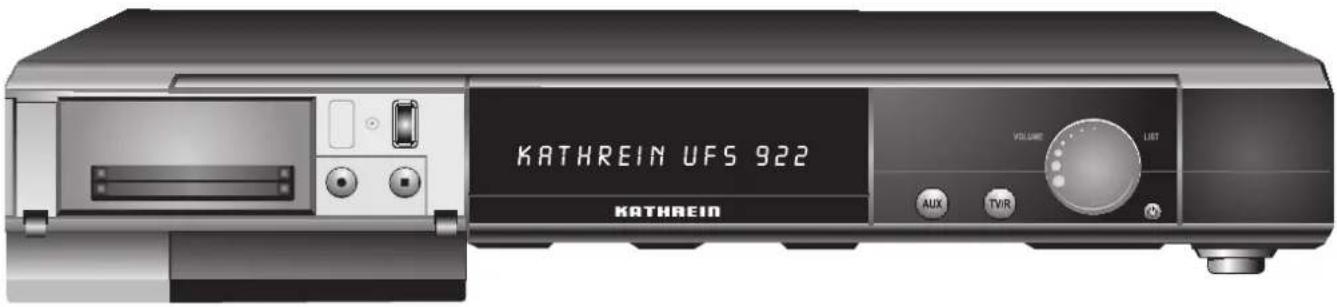 KATHREIN UFS 922 KATHREIN VOLUME LIST AUX TVIR