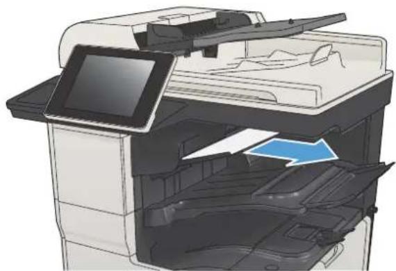 HP LaserJet Enterprise MFP M725z - Beseitigen von Staus im Hefter/Stapler - 1