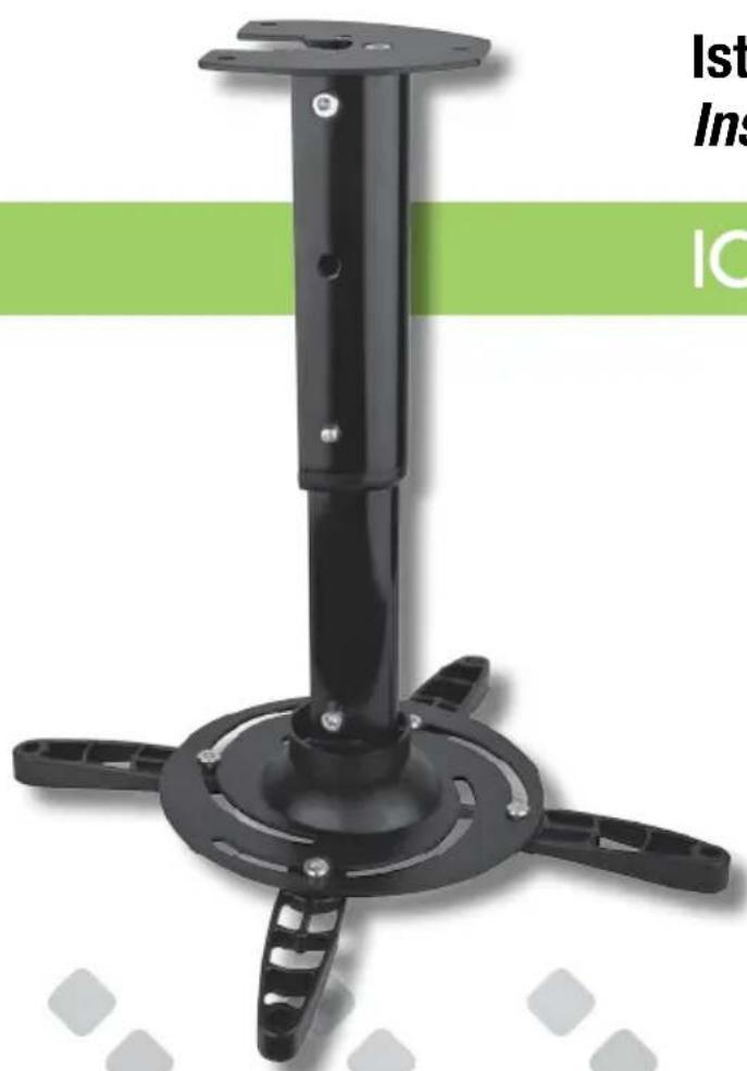 Techly ICA-PM 102XL - Universal Projector Ceiling Mount - 1