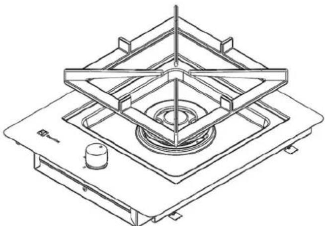 REX FPZ2OV - Grids and chromium-plated grids caps. - 2