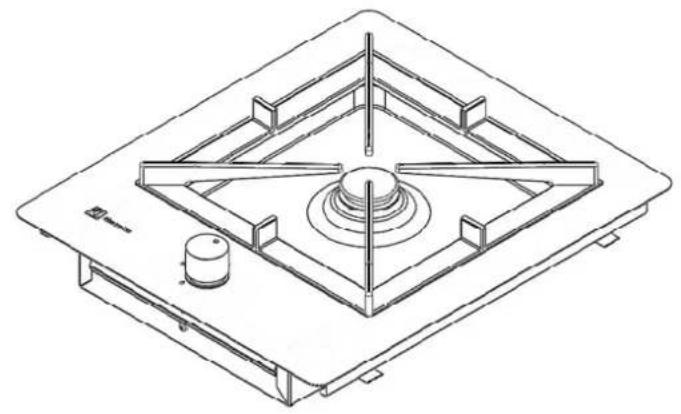 REX FPZ2OV - Types of cooker tops - 1