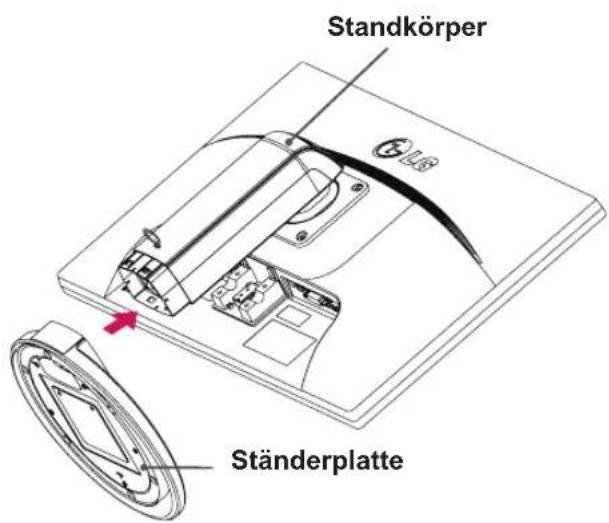Standkörper Ständerplatte