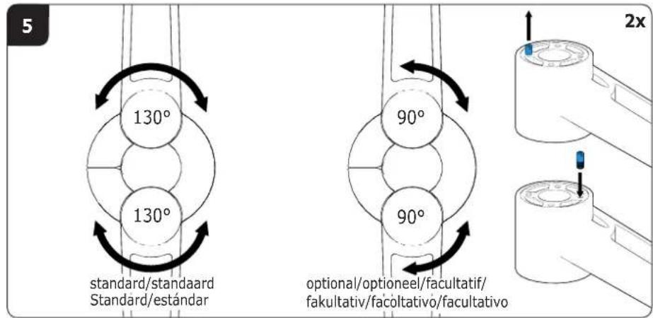 5 130° 130° standard/standaard Standard/estándar 90° 90° optional/optioneel/facultatif/ fakultativ/facoltativo/facultativo 2x