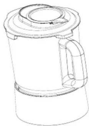 Gastroback 41020 - Lid & Measuring Cup - 3