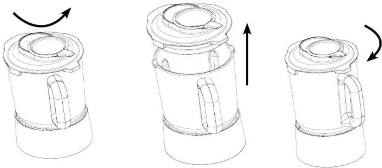 Gastroback 41020 - Deckel und Messbecher - 1