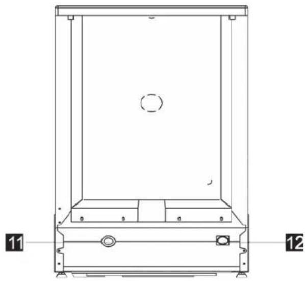 AMICA GSP 14043 W - Übersicht der Geräteteile - 3