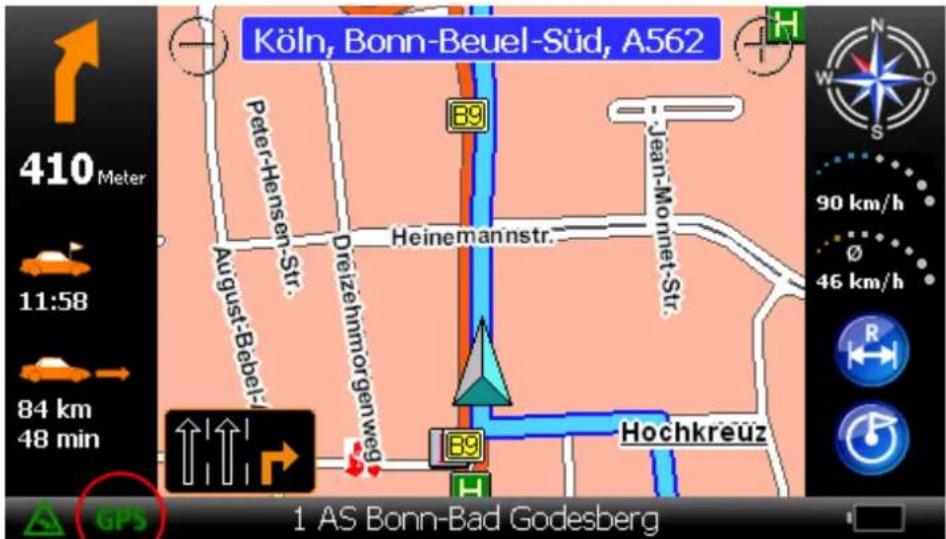 Köln, Bonn-Beuel-Süd, A562 410 Meter Peter-Hensen-Str. Heinemannstr. Jean-Monnet-Str. August-Bebel- Dreizehmorgenweg Hochkreuz 89 84 km 48 min GPS 1 AS Bonn-Bad Godesberg