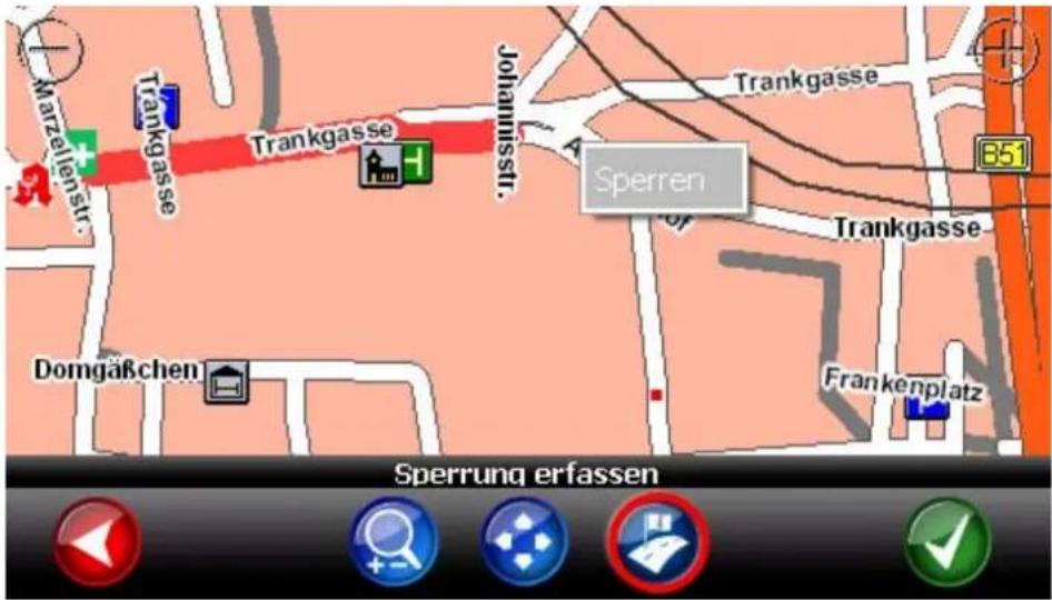 Marzellenstr. Trankgasse Trankgasse Johannisstr. Trankgasse Sperren B51 Trankgasse- Domgäßchen Frankenplatz Sperrung erfassen