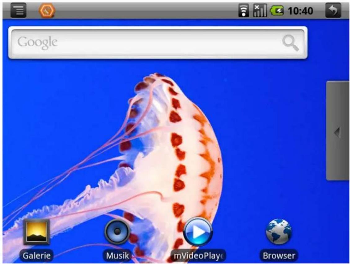 Google Galerie Musik mVideoPlaye Browser