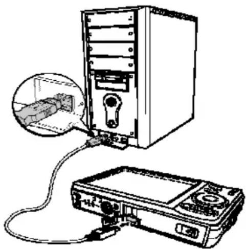 AGFAPHOTO 20186 - Anschließen der Kamera an einen Computer - 1