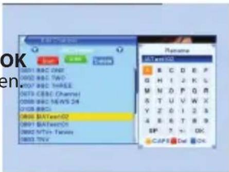 OK en Name BATech02 BATech03 B C D E F G H I 2 K L M N O P O R S T U V W X V Z 0 1 2 S A B 6 T B 9 SP 7 + OK CAPS Del OK