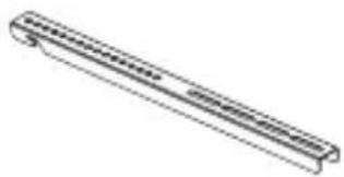 Pure technical line drawing of a mechanical component (no text or symbols)