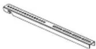 Pure technical line drawing of a mechanical component (no text or symbols)