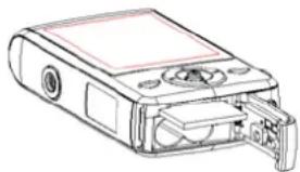 AGFAPHOTO Sensor 505-X - Legen Sie die Karte ein. - 1