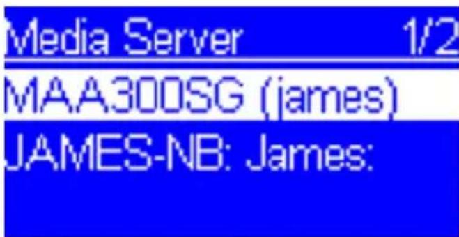 Media Server 1/2 MAA300SG (james) JAMES-NB: James: