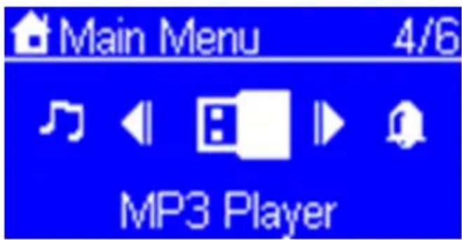 Main Menu 4/6 MP3 Player