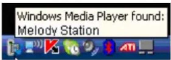 Windows Media Player found: Melody Station