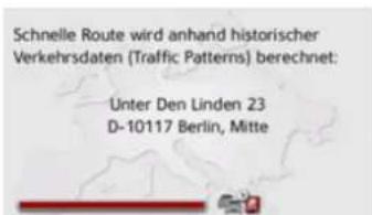 Schnelle Route wird anhand historischer Verkehrsdaten (Traffic Patterns) berechnet: Unter Den Linden 23 D-10117 Berlin, Mitte