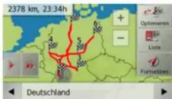 2378 km, 23:34h Optimieren Lute Furtsetzen Deutschland