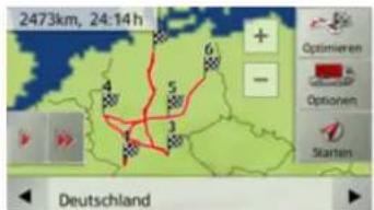 2473km, 24:14h Optimieren Optionen Starten Deutschland