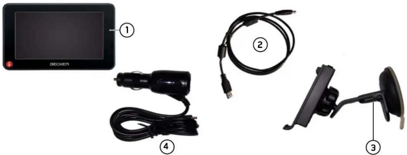 BECKER Traffic Assist Z116 - →→→ ÜBERSICHT TRAFFIC ASSIST - 1