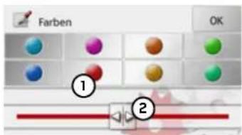 Farben OK ① ②