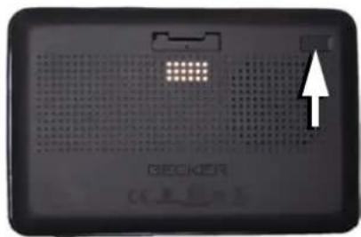 BECKER Traffic Assist Z213 - Externe Antenne anschließen - 1