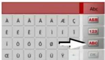BECKER Traffic Assist Z213 - Sonderzeichen und Umlaute - 2