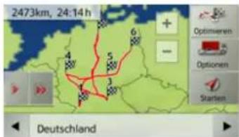 2473km, 24:14h Optimerien Optionen Startien Deutschland