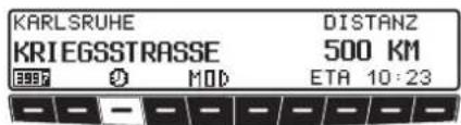 KARLSRUHE DISTANZ KRIEGSSTRASSE 500 KM 3997 MOD ETA 10:23