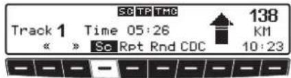 SC TP TMC Track 1 Time 05:26 « » Sc Rpt Rnd CDC 138 KM 10:23