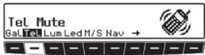 Tel Mute Gal Tel Lum Led M/S Nav +