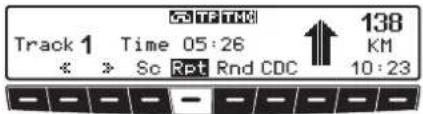 SPTTM Track 1 Time 05:26 ↑ 138 KM << > Sc Rpt Rnd CDC 10:23