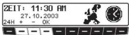 ZEIT: 11:30 AM 27.10.2003 24H + - OK
