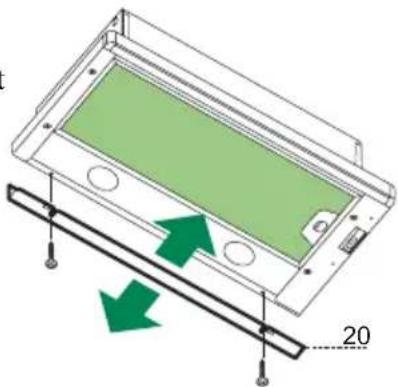 BEKO DT 311 I - ABDECKPROFIL - 1