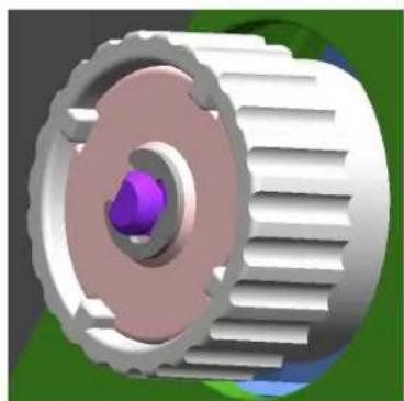 Bixolon SLP-T400G - 3-4-4 Einstellen der Farbbandlänge am Drehknopf - 2