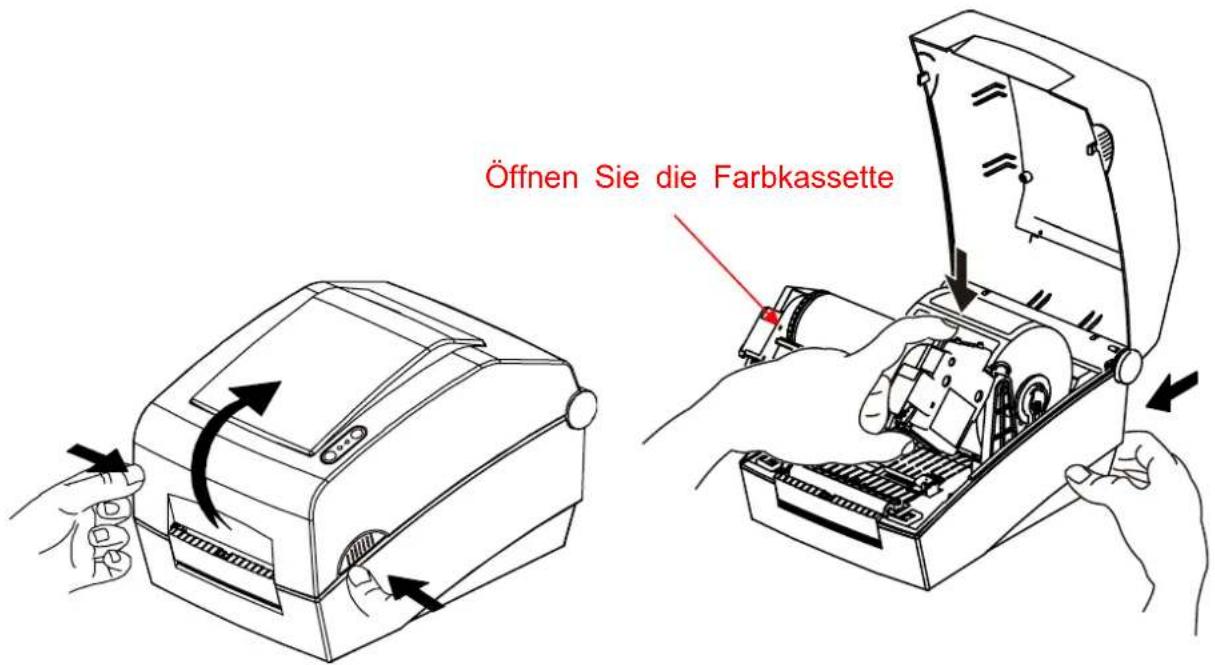 Bixolon SLP-T400G - 5-4 Automatische Kalibrierung des Lückensensors - 1