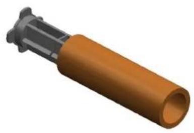 Bixolon SLP-T403EG - 3-4-2 Einlegen eines Farbbandes mit 1-Zoll-Rollenkern - 1