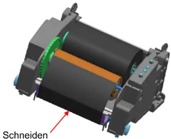 Bixolon SLP-T403EG - 3-4-6 Entfernen des Farbbandes - 1