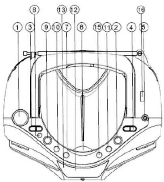CMX CRC 7360 - Hauptgerät - 1