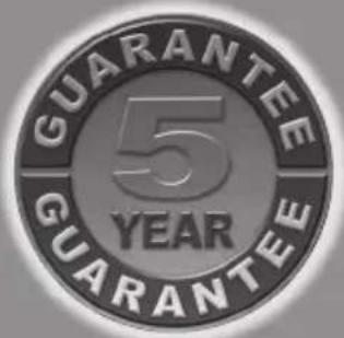 GUARANTEE 5 YEAR