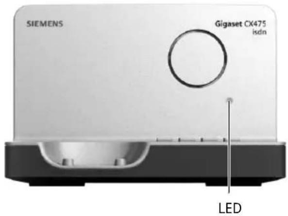 GIGASET CX470 ISDN - Kurzübersicht Basis - 1
