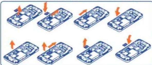 ALCATEL One Touch TPop - Speicherkarte (microSD) einsetzen und entnehmen - 1