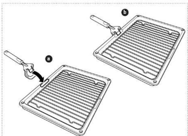 SERVIS DC60W - The Grill Pan Handle Set: - 1