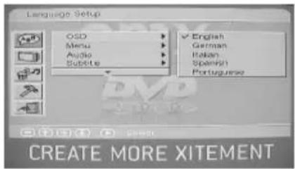 CMX DVD 935 - OSD Sprache - 1