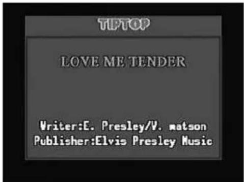 TIETOP LOVE ME TENDER Writer:E. Presley/V. matson Publisher:Elvis Presley Music