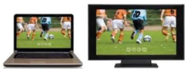 BELKIN ScreenCast TV - Options for Using the TV Screen - 1