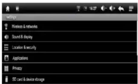 BINATONE ReadMe Mobile - Settings - 1