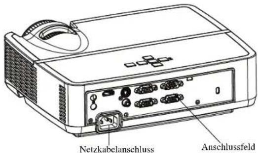 Netzkabelanschluss Anschlussfeld